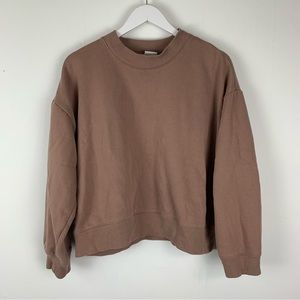A New Day Cropped Crewneck Sweatshirt XXL